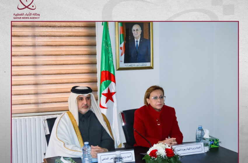  El ministro de Medio Ambiente y Cambio Climático se reúne con la ministra … – Qatar news agency