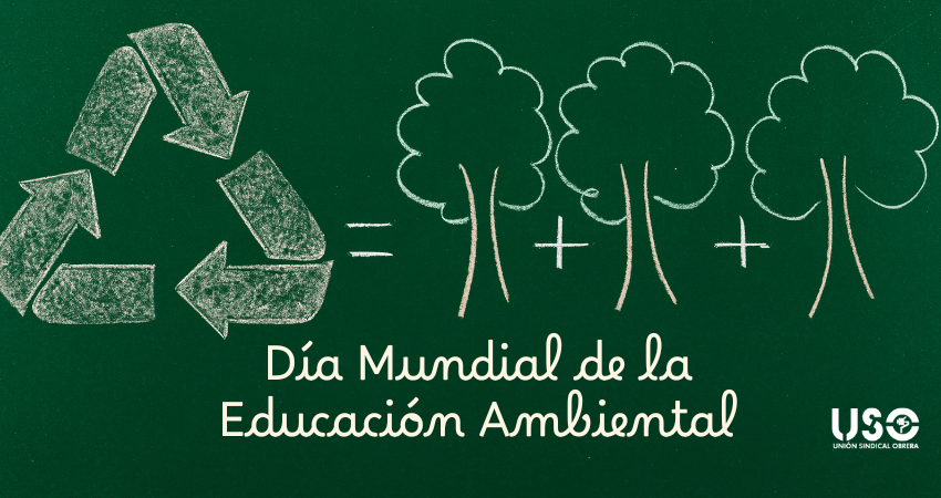  Día Mundial de la Educación Ambiental: la formación, el primer paso | Sindicato USO