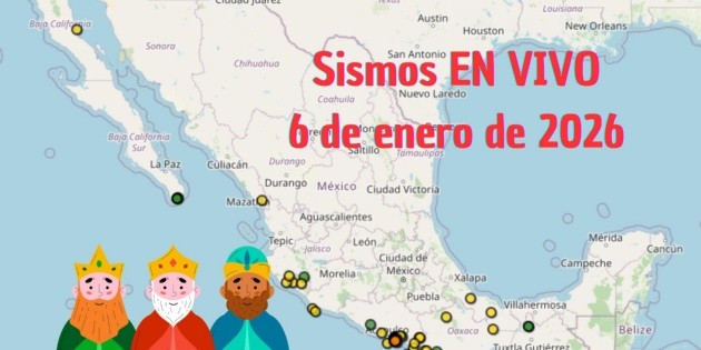  Sismos en México | EN VIVO | 6 de enero