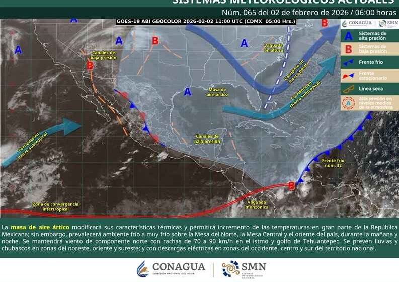  Cielo medio nublado a nublado durante el día, con intervalos de chubascos para hoy lunes …