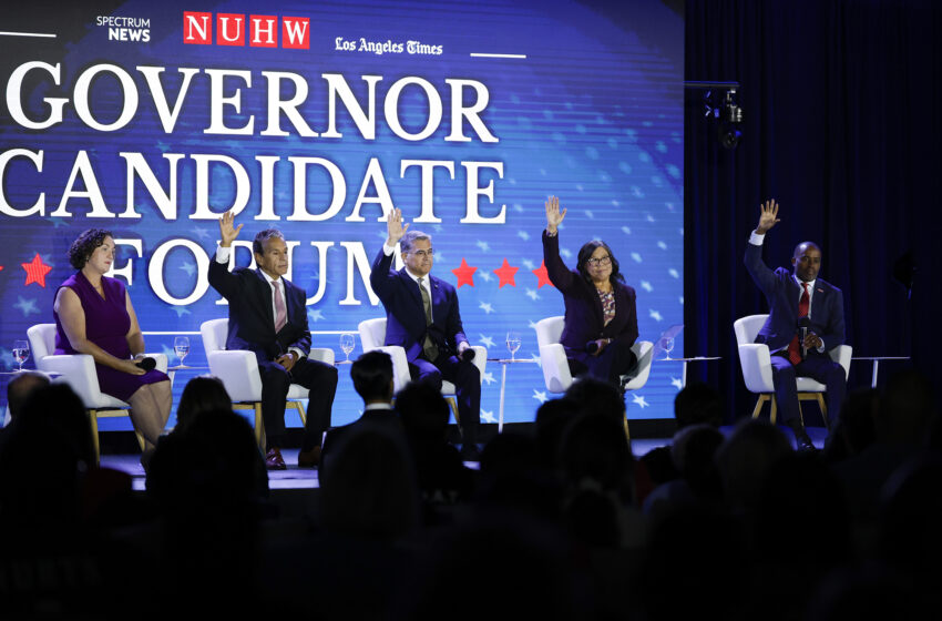  ¿Quién se postula para gobernador de California? Aquí un vistazo a los candidatos actuales