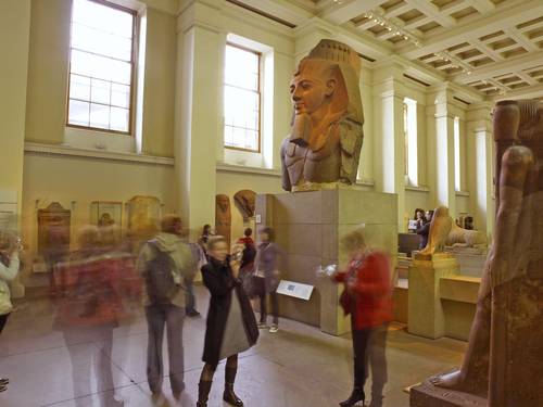  El Museo Británico eliminó referencias a Palestina en muestras de Egipto