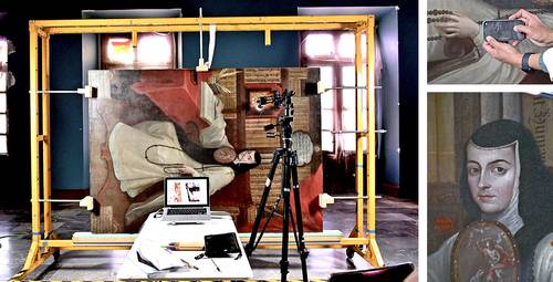  Analizaron la UNAM  y el INAH el retrato de  Sor Juana pintado en 1750
