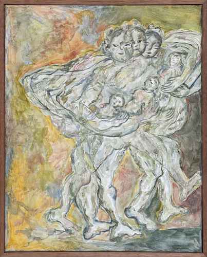  En Extreme Words, Brüggemann vuelca en papel lo inabarcable de su pintura