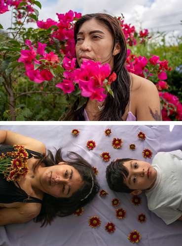  Transforman con arte historias de sobrevivientes de ataques con ácido