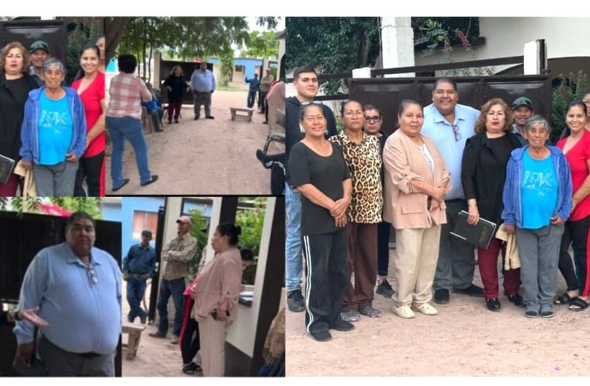  SINDICATURA ATIENDE A FAMILIAS DE LA COLONIA BUENAVISTA DE ESPERANZA