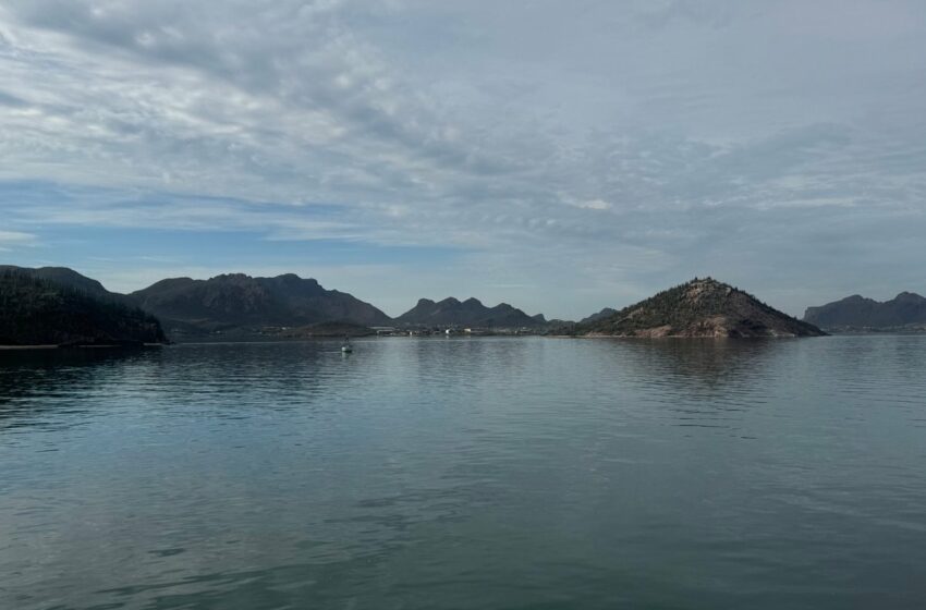  Sheinbaum continúan su gira en Sonora; impulsa el sistema arrecifal en Guaymas