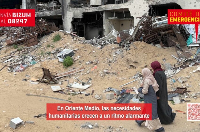 RTVE hace un llamamiento a la solidaridad ante la situación en Oriente Medio