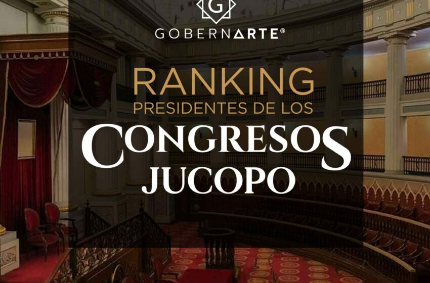  Ranking de presidentes de las JUCOPO en México: 5 de marzo 2026 – GobernArte