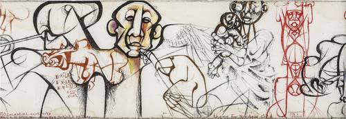  El Guernica africano mira de frente al original de Picasso en el Reina Sofía