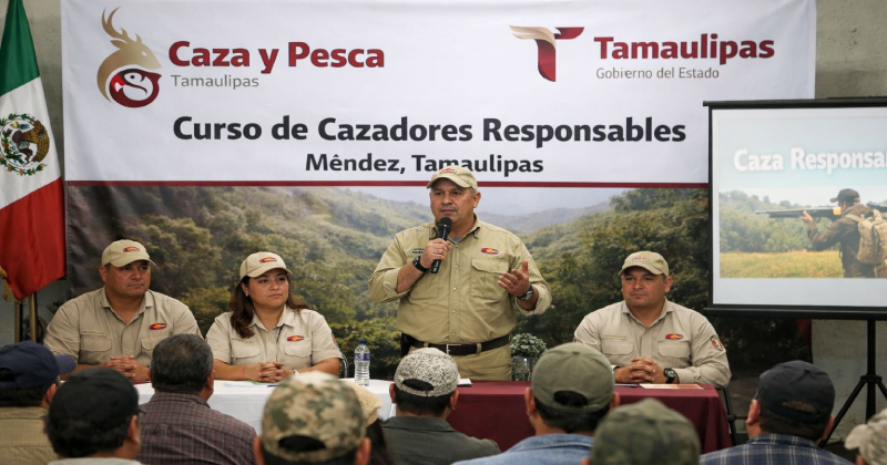  Curso de caza responsable llegará a Méndez, Tamaulipas