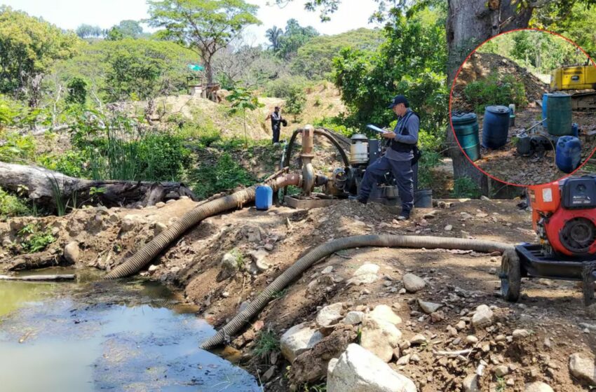  Desmantelan complejo de minería ilegal en la Sierra Nevada de Santa Marta