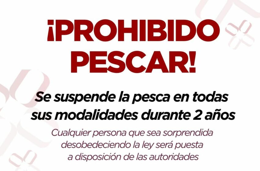 Altotonga prohíbe pesca en todas sus modalidades por un periodo de dos años – Hora Cero