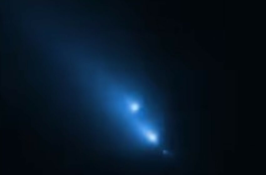  Filmaron a un cometa fragmentándose en cuatro partes – Clarin.com