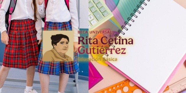  Apoyo de uniformes y útiles Rita Cetina: Este es el último día para solicitar la beca