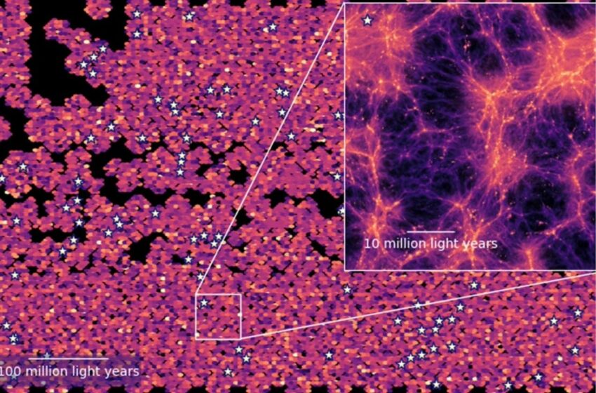  Astrónomos detectan un tenue resplandor cósmico de galaxias primigenias ocultas