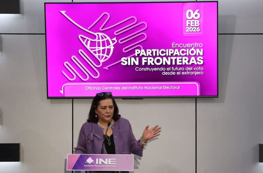  INE aprueba plan para garantizar voto extranjero en elecciones 2026-2027