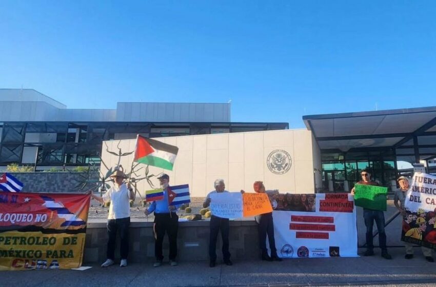  Protestan en Hermosillo, Sonora, contra políticas migratorias restrictivas de EU – La Jornada