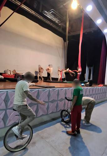  Integran la primera agrupación circense formada por personas privadas de su libertad