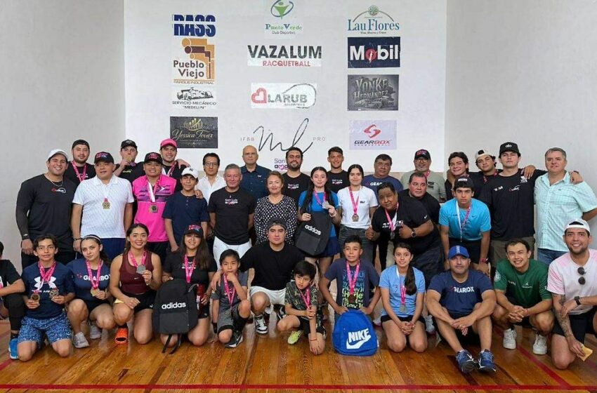  XI Abierto Internacional de Raquetbol 2026 reunió a jugadores de varios estados