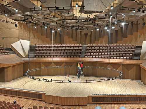  Renuevan la sala Nezahualcóyotl en busca de dignificar espacios para artistas y público