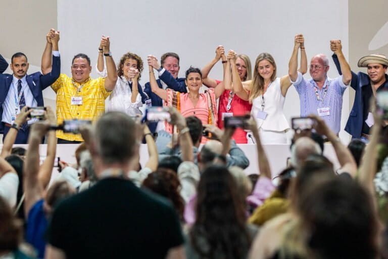 Representante de países en la COP30, en Belém, Colombia