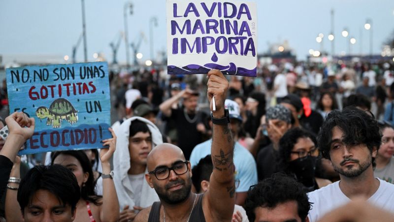  Así fue el derrame de petróleo que indigna y moviliza a los mexicanos – CNN en Español