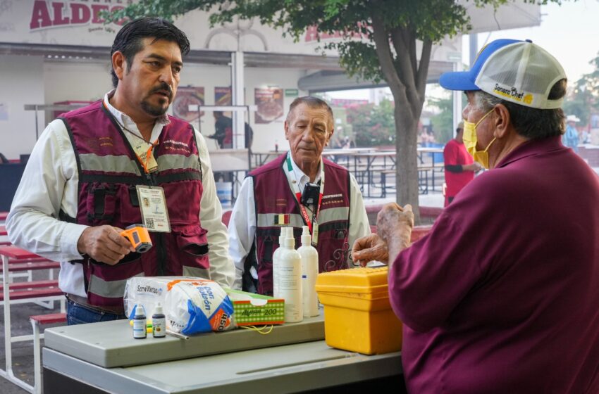  Refuerza Coesprisson acciones de prevención sanitaria durante la Expogan en Hermosillo