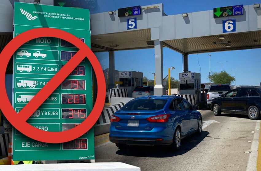 Viajeros rechazan aumento en casetas de Sonora por malas condiciones en carreteras