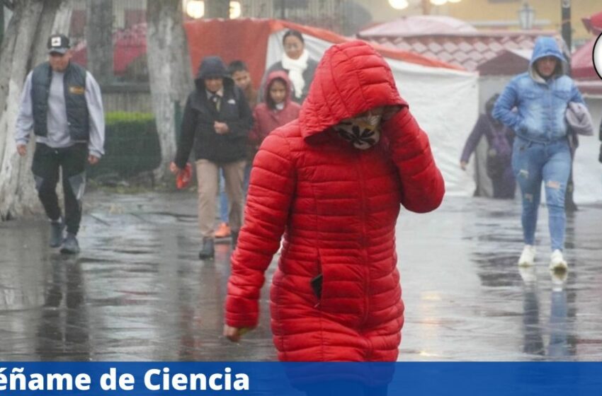  No salgas sin paraguas: frente frío 43 mantendrá heladas y lluvias en más de la mitad del país