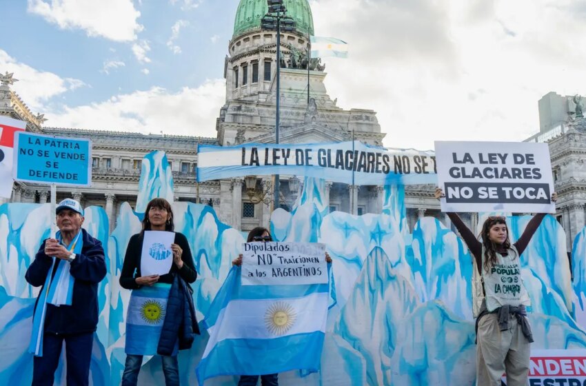  Argentina aprueba reforma a la Ley de Glaciares a favor de la minería y desata debate ambiental