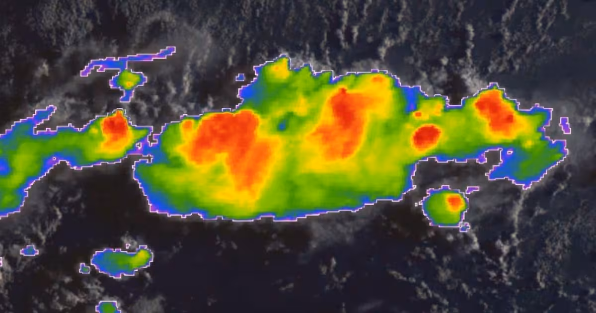  Se avecina un “mega” diluvio con más de 48 horas de tormentas fuertes, granizo, lluvias …