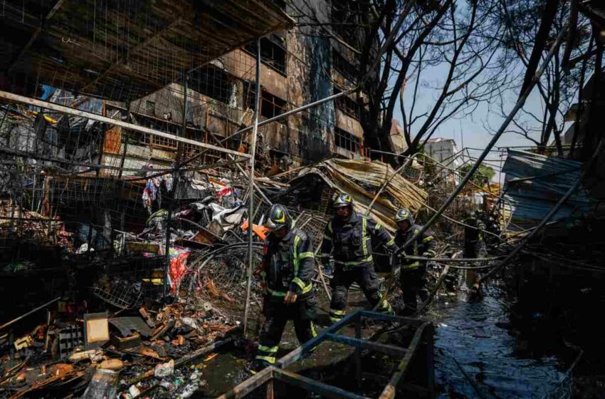  Incendio en inmediaciones del Mercado de Sonora dejó afectaciones en casi 100 … – El Universal