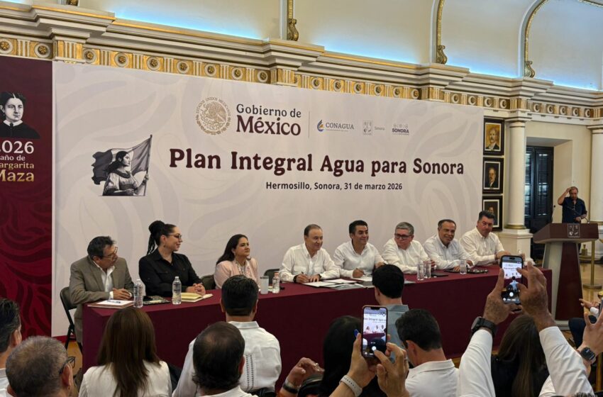  Convenio con Conagua impulsará más de 600 obras de agua en Sonora