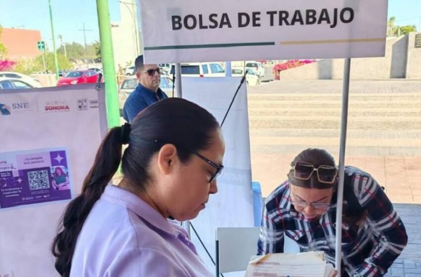  Ofrece Gobierno de Sonora vinculación laboral a través de las Bolsas de Trabajo del SNE