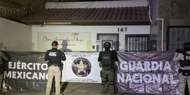  Autoridades catean clínica de médico investigado por sueros vitaminados