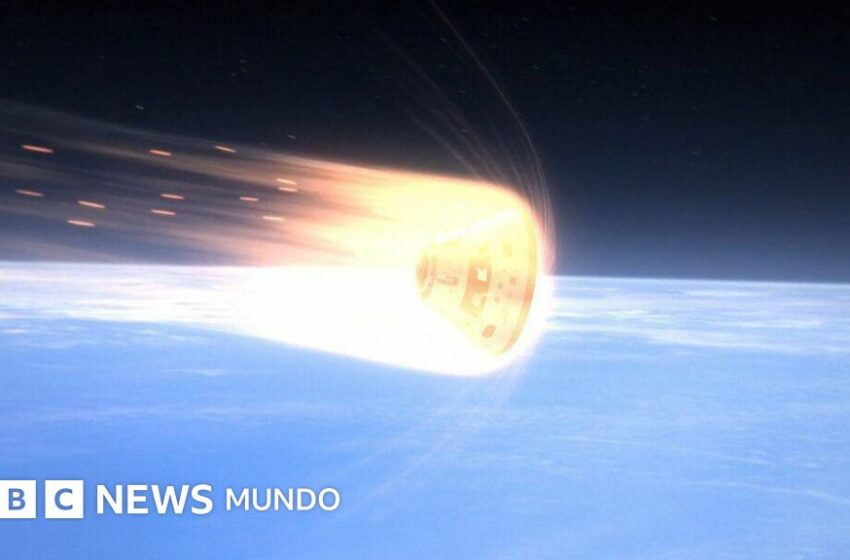  «Montados en una bola de fuego»: cómo regresará a la Tierra este viernes la tripulación de Artemis II – BBC News Mundo