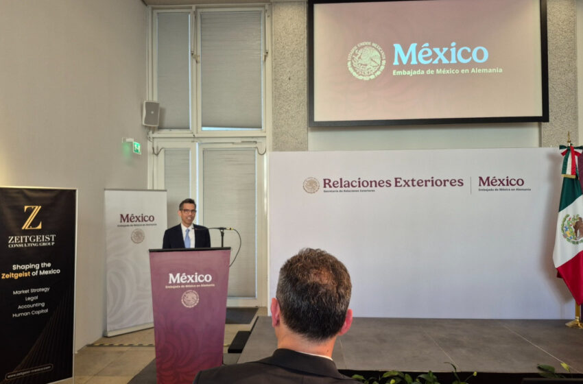  Empresas alemanas ponen la mira en México para electromovilidad y manufactura avanzada