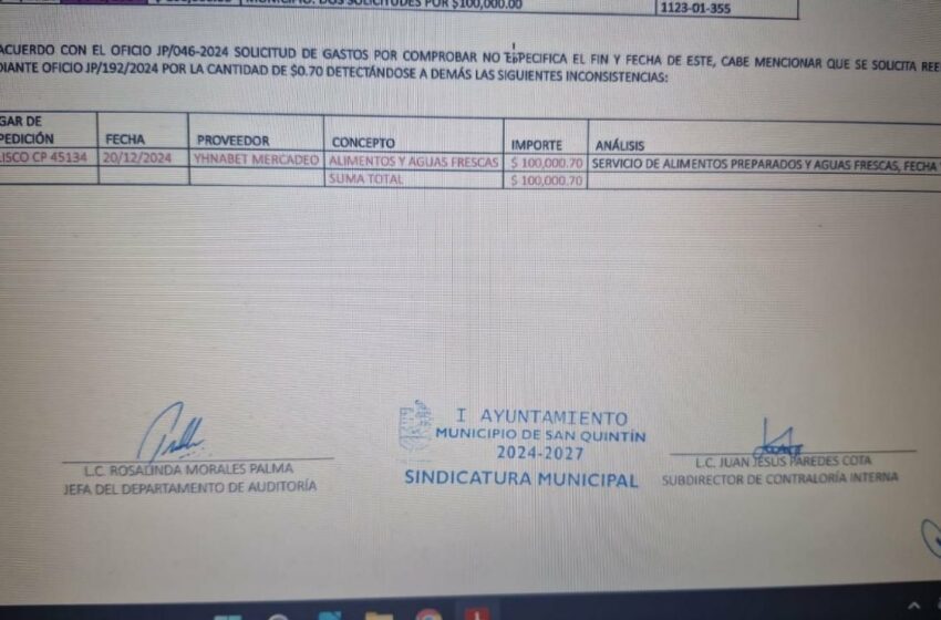  Gasta el Ayuntamiento 100 mil en alimentos | Periodico El Vigia