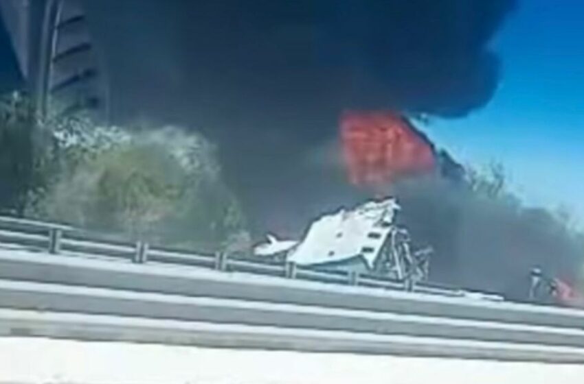  Derrame de sustancia química provoca cierre de carretera Ciudad Obregón-Navojoa