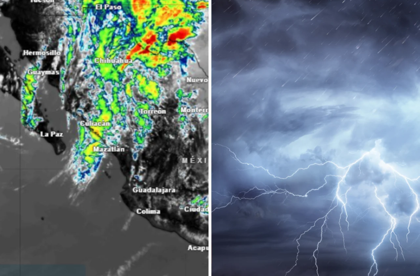  Meteored pronostica precipitaciones y granizadas en estos 20 estados