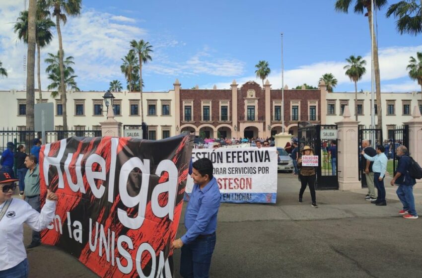  Sindicato de trabajadores mantiene huelga en la Universidad de Sonora tras rechazar oferta salarial