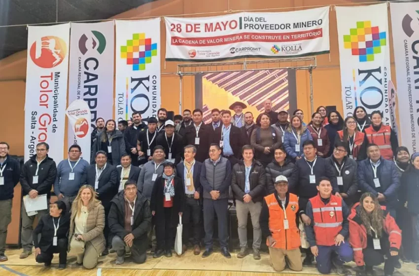  El Gobierno destacó en Tolar Grande el rol de los proveedores locales en el desarrollo …
