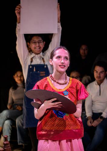  Escenifican el impacto que tuvo Frida Kahlo en sus alumnos de La Esmeralda