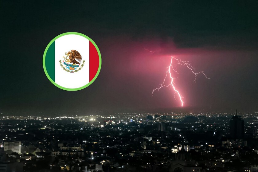  Evita salir de casa este fin de semana en México: lluvias fuertes, granizo, descargas …