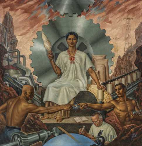  Revaloran la obra de Roberto Montenegro con exposición en el Palacio de Bellas Artes