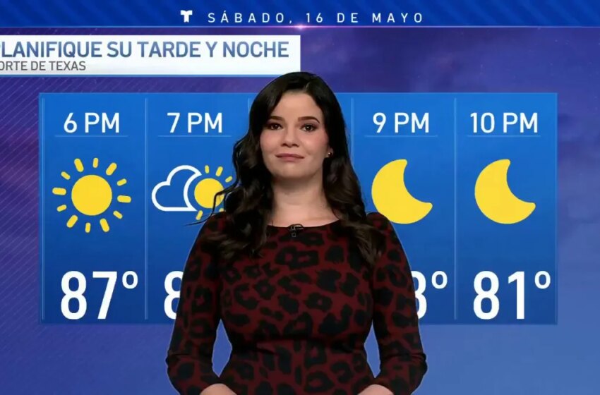  Domingo con aguaceros y cálidas temperaturas – Telemundo 39 Dallas-Fort Worth