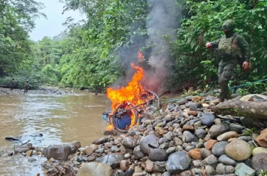  Enfrentamiento en operativo contra minería ilegal deja tres militares heridos en Amazonía …