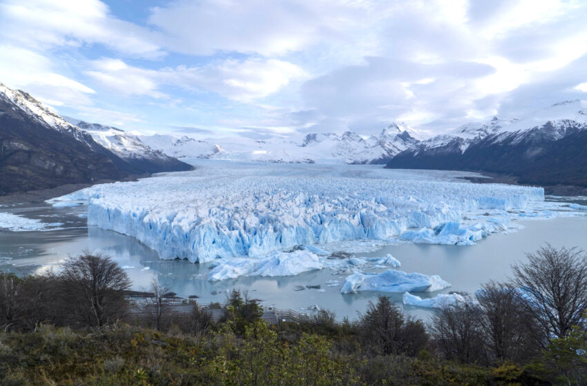  Detectan 1.200 desprendimientos de hielo en el glaciar Perito Moreno en mes y medio