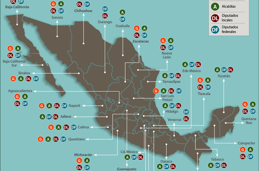  Mapa electoral 2027: más de 4 mil cargos en disputa – Semanario ZETA